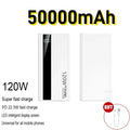 120W Fast Charging Power Bank – 200,000mAh Portable Charger with LED Display