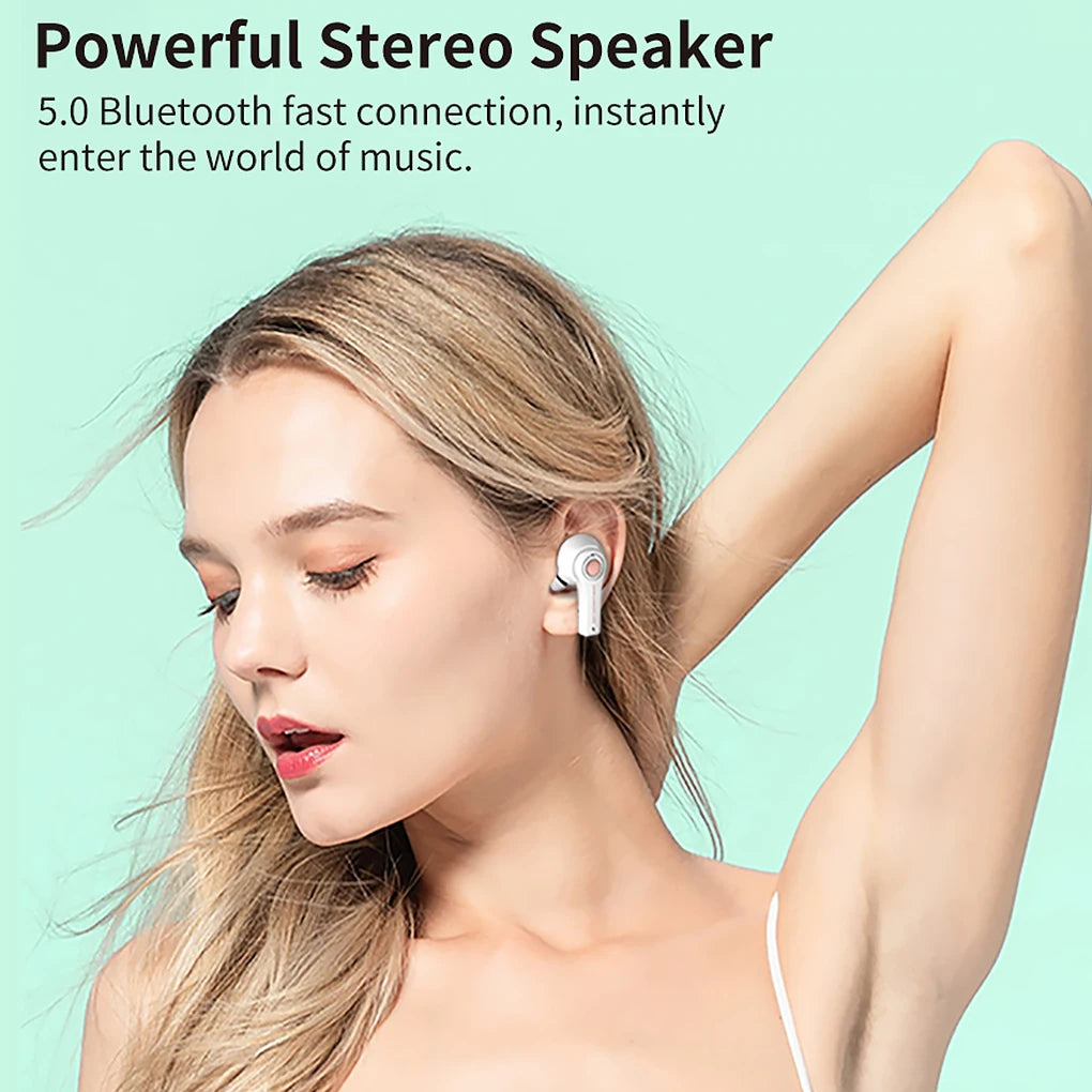 Wireless Bluetooth Earbuds – Graffiti Style HiFi Bass Waterproof Sports Earphones