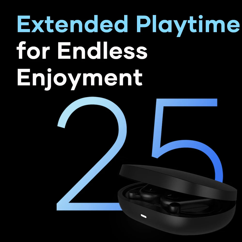 Wavefun Sense Open-Ear Wireless Headphones – Bluetooth 5.3 with Mic & Adjustable Hook