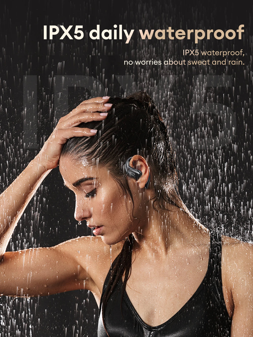 Lenovo EA305 Wireless Earphones – Bluetooth 5.4 OWS Open-Ear Gaming & Sport Headset
