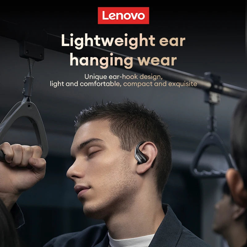 Lenovo EA305 Wireless Earphones – Bluetooth 5.4 OWS Open-Ear Gaming & Sport Headset